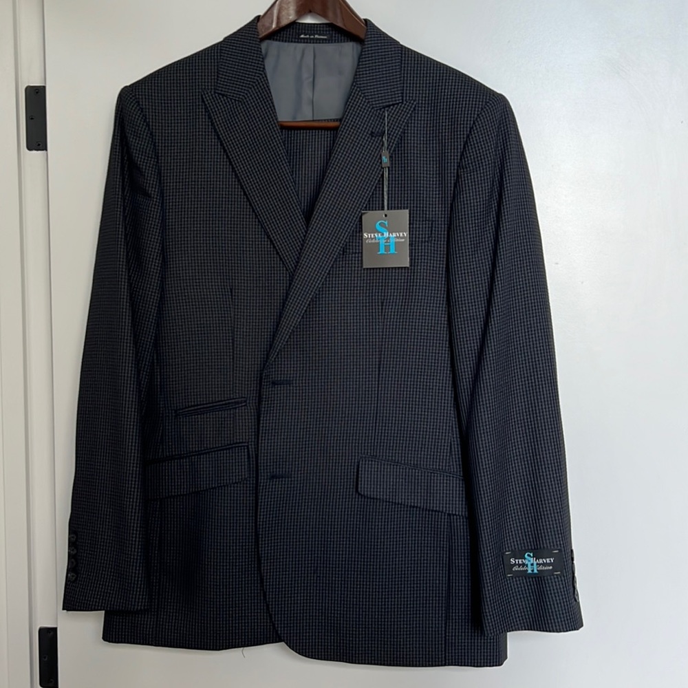 NWT Steve Harvey Celebrity Edition Men’s Suit 36W/30I
